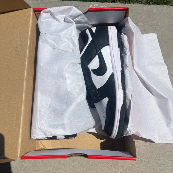 Nike Dunk Low Retro Panda White Black DD1391-100 US - Picture 6 of 6